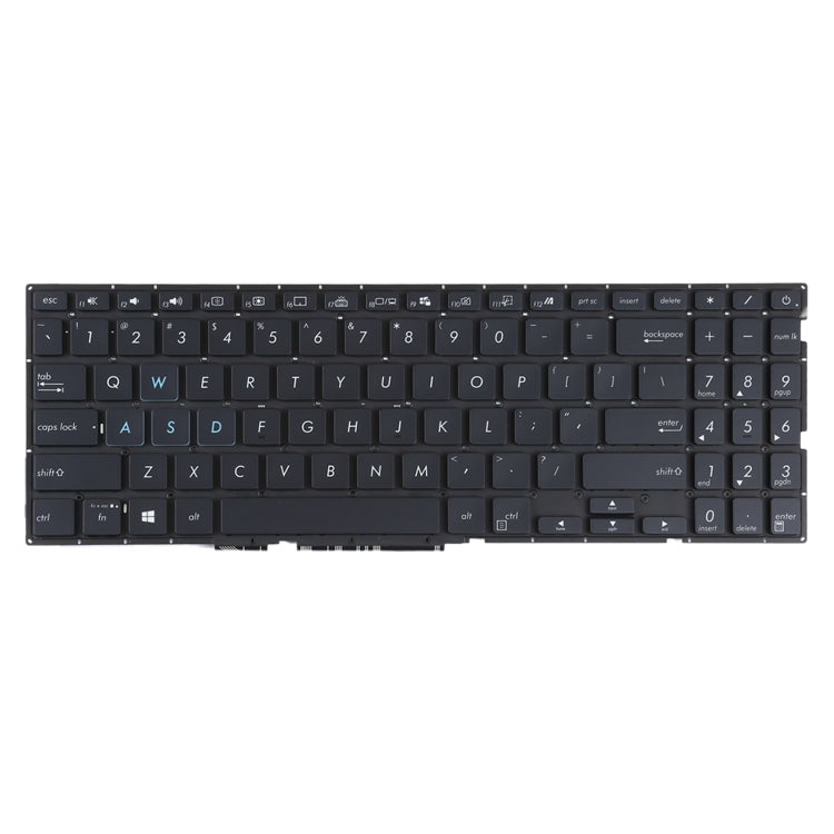 For Asus Mars15 X571 X571G X571GT X571GD X571U X571F US Version Keyboard with Backlight - Computer & Networking by buy2fix | Online Shopping UK | buy2fix