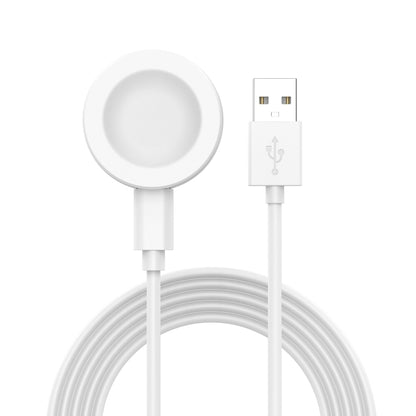 Smart Watch Magnetic Charging Cable, Length: 1m, Split Version(White) - Smart Wear by buy2fix | Online Shopping UK | buy2fix