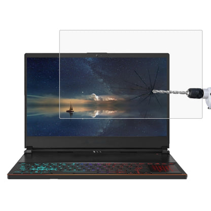 For ASUS ROG Zephyrus S (GX531) 15.6 inch Laptop Screen HD Tempered Glass Protective Film - Computer & Networking by buy2fix | Online Shopping UK | buy2fix