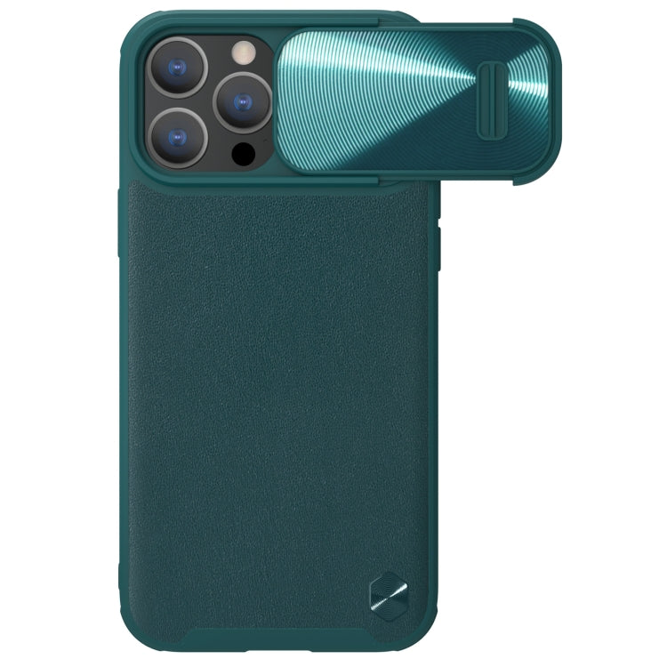 For iPhone 14 Pro Max NILLKIN PC + TPU Magnetic Phone Case(Green) - iPhone 14 Pro Max Cases by NILLKIN | Online Shopping UK | buy2fix