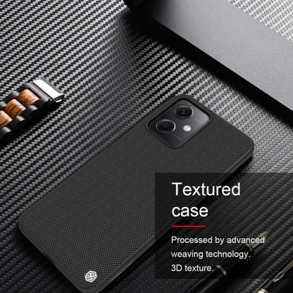 For Xiaomi Redmi Note 12 China NILLKIN Shockproof TPU + PC Textured Phone Case(Black) - Xiaomi Cases by NILLKIN | Online Shopping UK | buy2fix