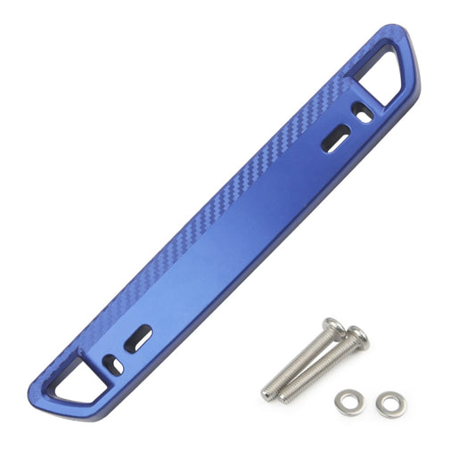 Car Modification Carbon Fiber Pattern License Plate Frame Holder(Blue) - In Car by buy2fix | Online Shopping UK | buy2fix