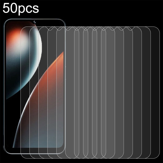 For BLU G52L 50pcs 0.26mm 9H 2.5D Tempered Glass Film - Others by buy2fix | Online Shopping UK | buy2fix