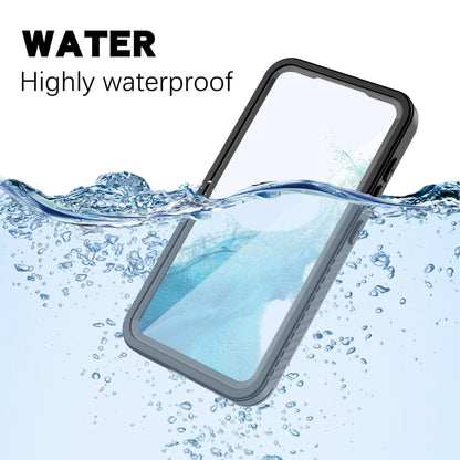 For Samsung Galaxy S23+ 5G RedPepper 360 Full Body Life Waterproof Phone Case(Black) - Galaxy S23+ 5G Cases by RedPepper | Online Shopping UK | buy2fix