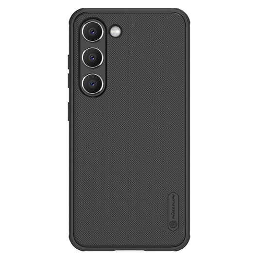 For Samsung Galaxy S23 5G NILLKIN Super Frosted Shield Pro PC + TPU Phone Case(Black) - Galaxy S23 5G Cases by NILLKIN | Online Shopping UK | buy2fix