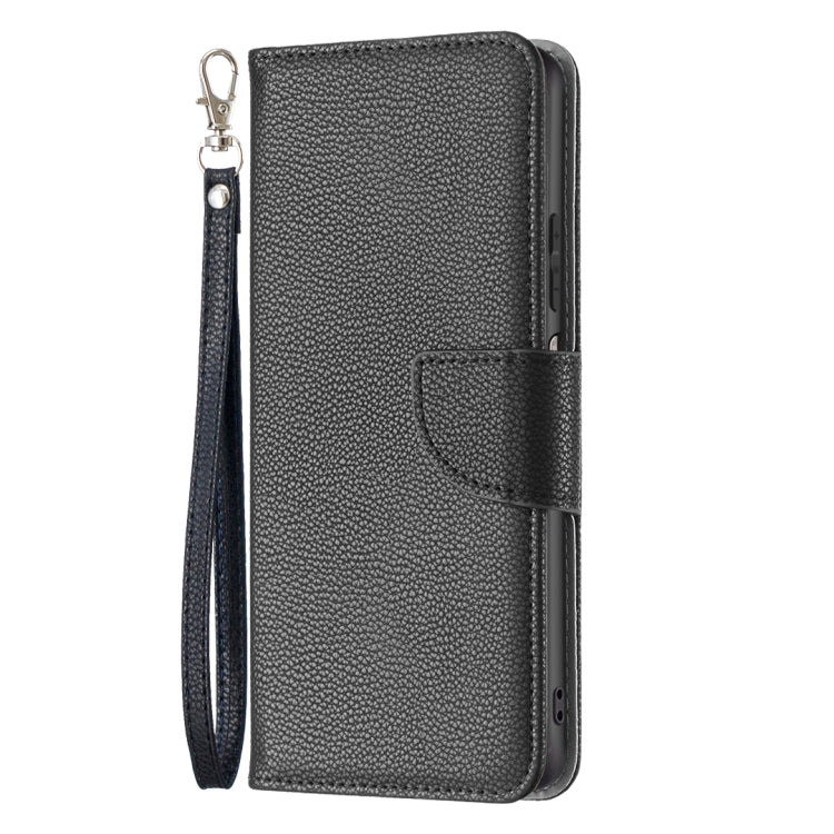 For Xiaomi Redmi Note 12S 4G / Note 11 Litchi Texture Pure Color Leather Phone Case(Black) - Xiaomi Cases by buy2fix | Online Shopping UK | buy2fix