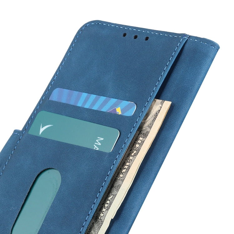 For OnePlus Nord CE 3 Lite KHAZNEH Retro Texture Flip Leather Phone Case(Blue) - OnePlus Cases by buy2fix | Online Shopping UK | buy2fix