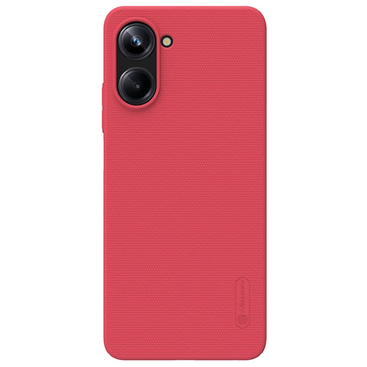 For Realme 10 Pro 5G NILLKIN Frosted PC Phone Case(Red) - Realme 10 Pro Cases by NILLKIN | Online Shopping UK | buy2fix