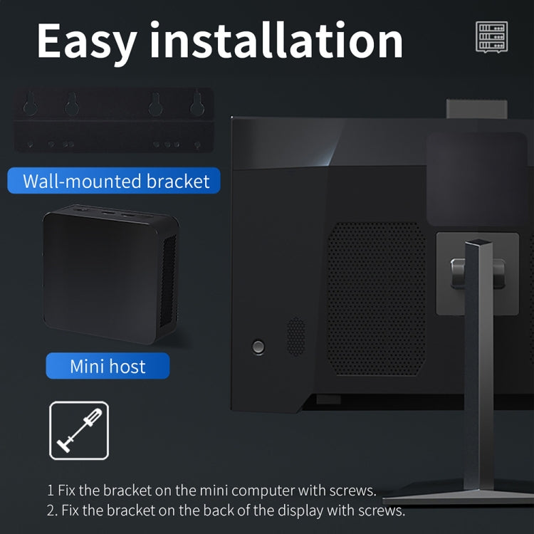 ZX03 Windows 11 Mini PC, Intel Alder Lake N95, Support Dual HDMI Output, Spec:16GB+1TB(US Plug) -  by buy2fix | Online Shopping UK | buy2fix