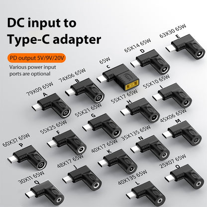 6.3x3.0mm 65W DC Input to USB-C / Type-C PD Power Adapter - Computer & Networking by buy2fix | Online Shopping UK | buy2fix