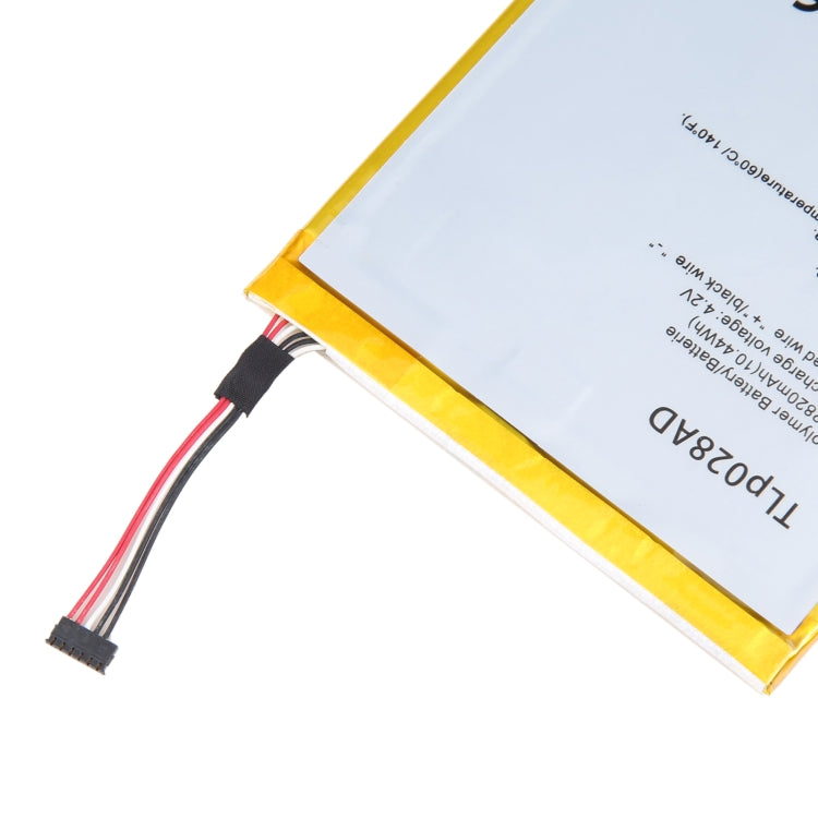 For Alcatel One Touch Pixi 7 OT-9006W 2820mAh Battery Replacement TLp028AD - Others by buy2fix | Online Shopping UK | buy2fix