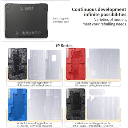 For Huawei Nova 6 5G / Honor V30 Qianli Mega-idea Multi-functional Middle Frame Positioning BGA Reballing Platform - Repair & Spare Parts by QIANLI | Online Shopping UK | buy2fix