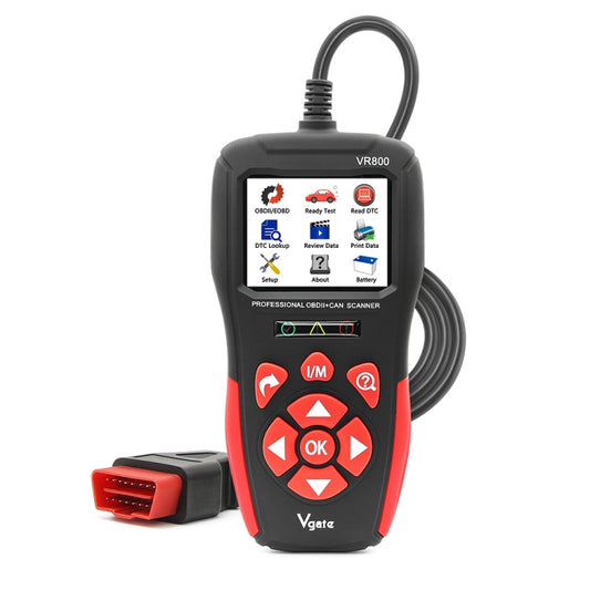 Vgate VR800 Car Code Reader OBD2 Diagnostic Scanner -  by Vgate | Online Shopping UK | buy2fix