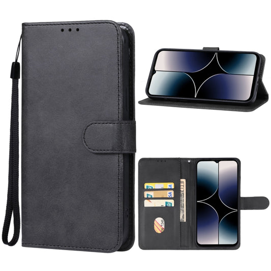 For Ulefone Note 16 Pro Leather Phone Case(Black) - Ulefone Cases by buy2fix | Online Shopping UK | buy2fix