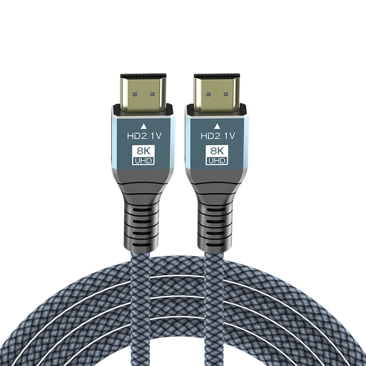 3m HDMI 2.1 Version 8K 60Hz UHD 48Gbps Cable(Grey) - Cable by buy2fix | Online Shopping UK | buy2fix