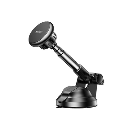 Yesido C41 Car Windshield Telescopic Suction Cup Magnetic Phone Holder(Black) - Universal Car Holders by Yesido | Online Shopping UK | buy2fix