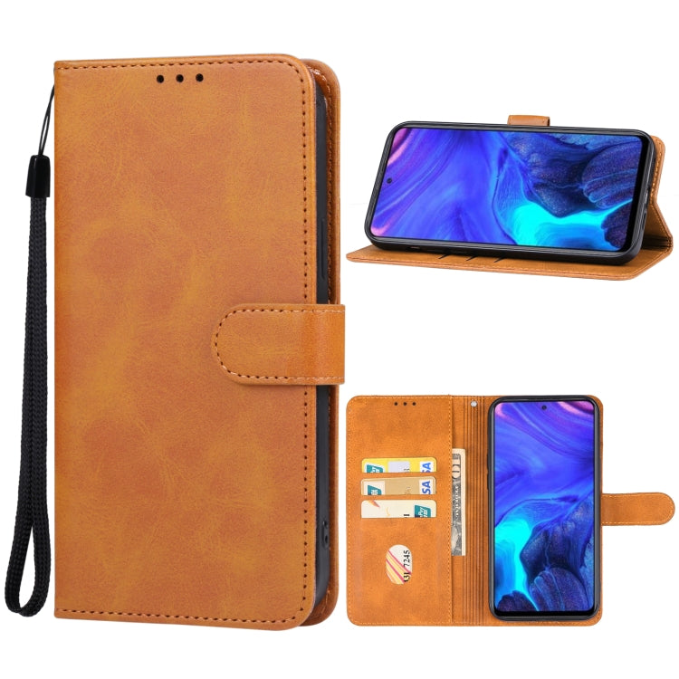 For Infinix Note 30 VIP Leather Phone Case(Brown) - Infinix Cases by buy2fix | Online Shopping UK | buy2fix