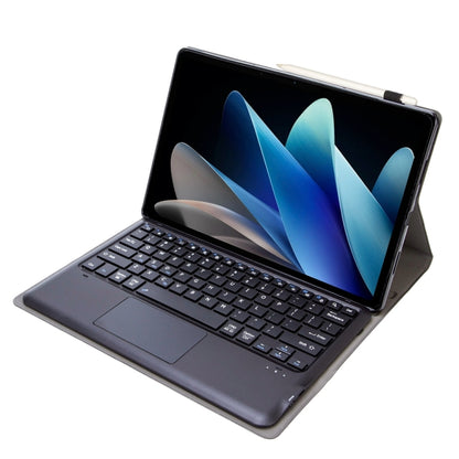 For vivo Pad 2 12.1 inch AV12-A Ultra-thin Split Bluetooth Keyboard Leather Tablet Case with Touchpad(Black) - Others Keyboard by buy2fix | Online Shopping UK | buy2fix