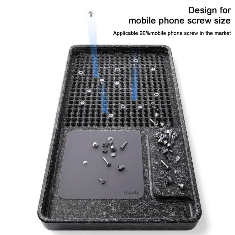 Qianli Magnetic Design Mobile Phone Screw Special Storage Tray - Working Mat by QIANLI | Online Shopping UK | buy2fix