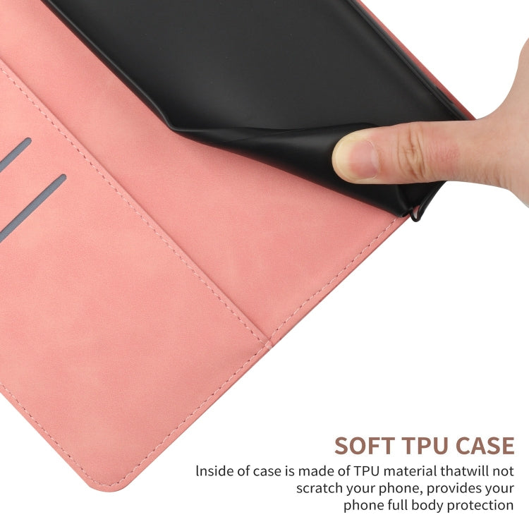For Sony Xperia 1 III Stitching Embossed Leather Phone Case(Pink) - Sony Cases by buy2fix | Online Shopping UK | buy2fix