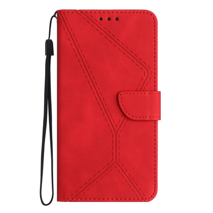 For Sony Xperia 5 IV Stitching Embossed Leather Phone Case(Red) - Sony Cases by buy2fix | Online Shopping UK | buy2fix