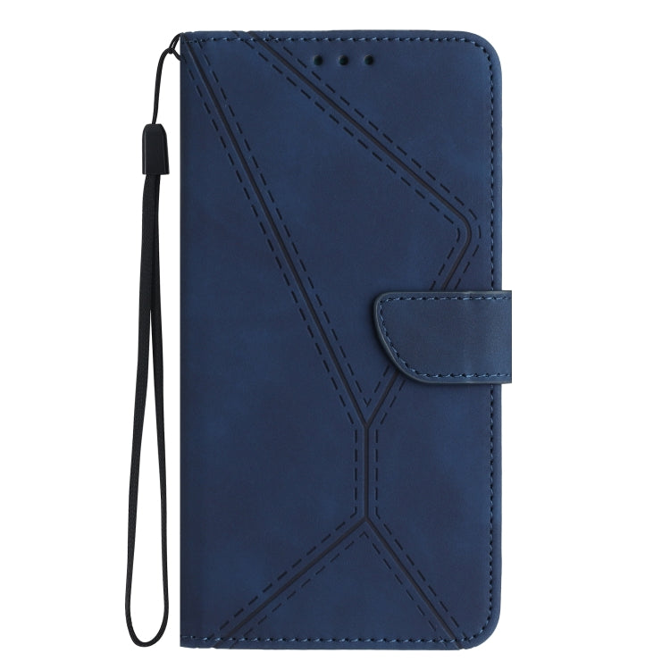 For Xiaomi 13 Ultra Stitching Embossed Leather Phone Case(Blue) - 13 Ultra Cases by buy2fix | Online Shopping UK | buy2fix