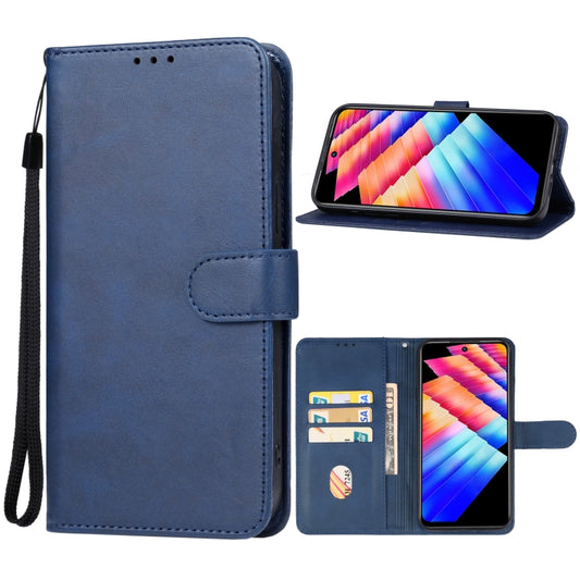 For Infinix Hot 30 Play NFC Leather Phone Case(Blue) - Infinix Cases by buy2fix | Online Shopping UK | buy2fix