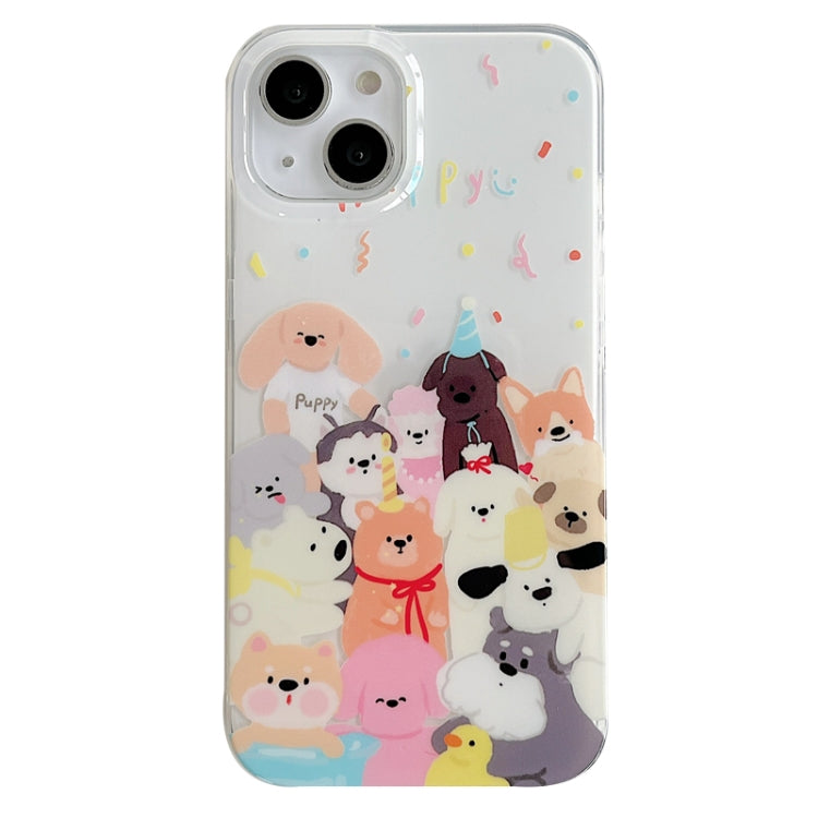 For iPhone 11 Pro Max IMD Cute Animal Pattern Phone Case(Dog) - iPhone 11 Pro Max Cases by buy2fix | Online Shopping UK | buy2fix