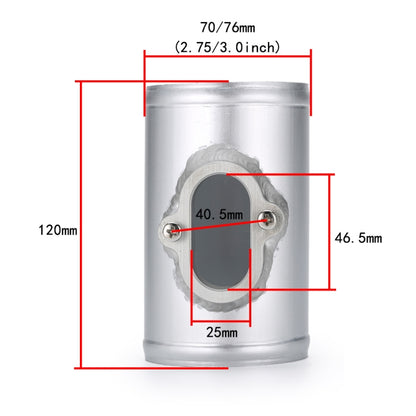 76mm XH-UN610 Car Modified Engine Air Flow Meter Flange Intake Sensor Base for Chevrolet / Buick - In Car by buy2fix | Online Shopping UK | buy2fix