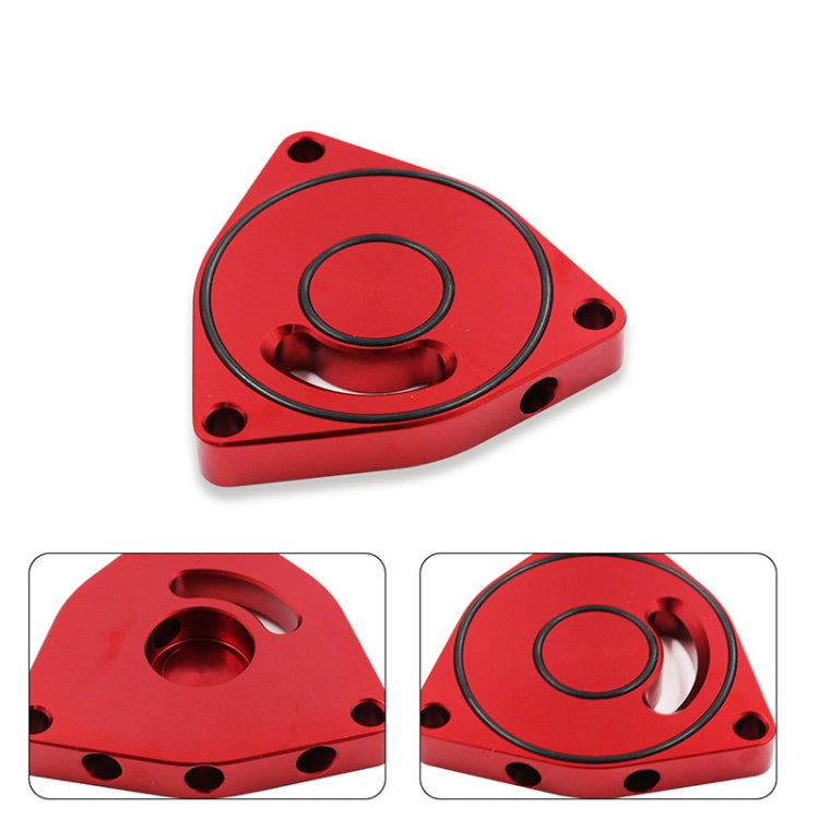 For Honda Civic 2015-2021 Car Turbo Blow Off Valve Plate Spacer BOV 1.5T Coupe Billet(Red) - Engine Fittings by buy2fix | Online Shopping UK | buy2fix
