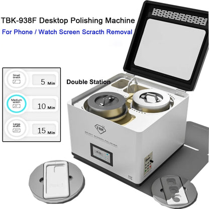 TBK 938F Automatic Grinding Polishing Machine Display Scratch Removal Machine, Plug:US - Polishing Repair by TBK | Online Shopping UK | buy2fix