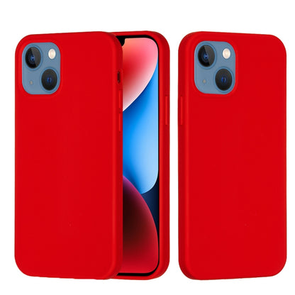 For iPhone 15 Plus Solid Color Silicone Phone Case(Red) - iPhone 15 Plus Cases by buy2fix | Online Shopping UK | buy2fix