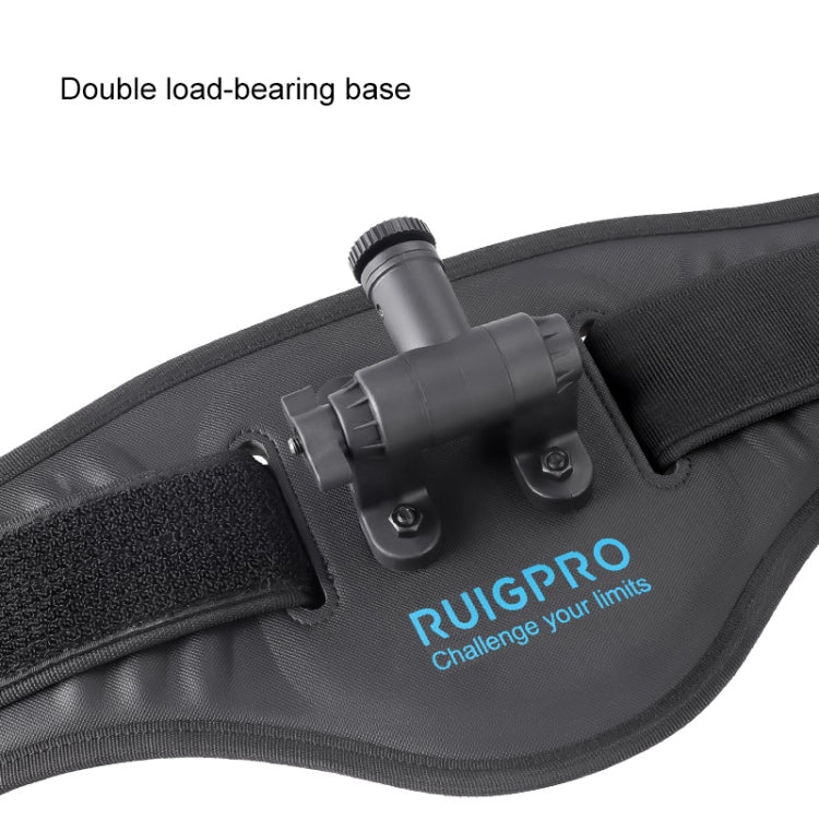 RUIGPRO Waist Belt Mount Strap With Phone Clamp - Chest Belt by RUIGPRO | Online Shopping UK | buy2fix