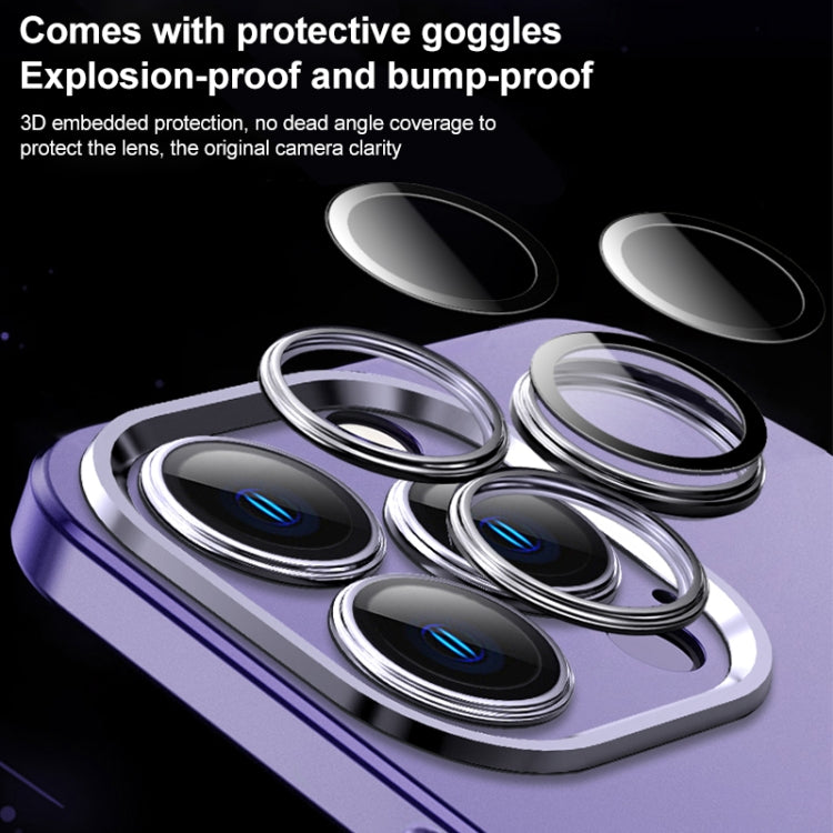 For iPhone 12 Frosted Metal Material Phone Case with Lens Protection(Black) - iPhone 12 / 12 Pro Cases by buy2fix | Online Shopping UK | buy2fix