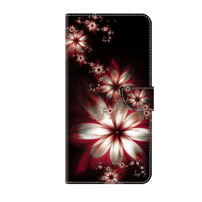 For Xiaomi Redmi 9T Crystal 3D Shockproof Protective Leather Phone Case(Fantastic Flower) - Xiaomi Cases by buy2fix | Online Shopping UK | buy2fix