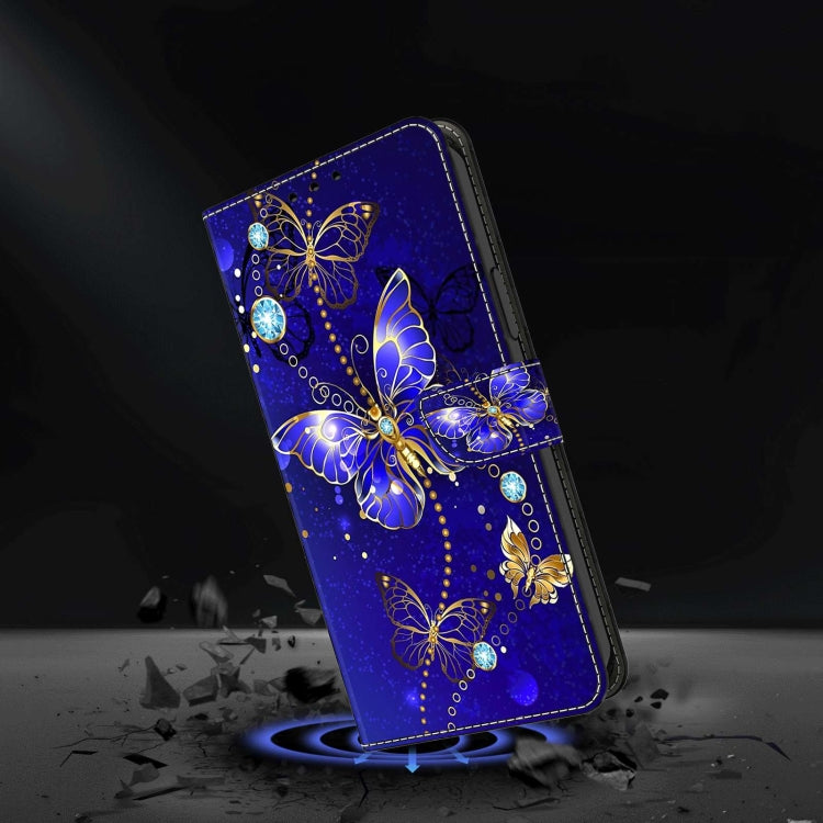 For Xiaomi Redmi Note 8 Crystal 3D Shockproof Protective Leather Phone Case(Diamond Butterfly) - Xiaomi Cases by buy2fix | Online Shopping UK | buy2fix