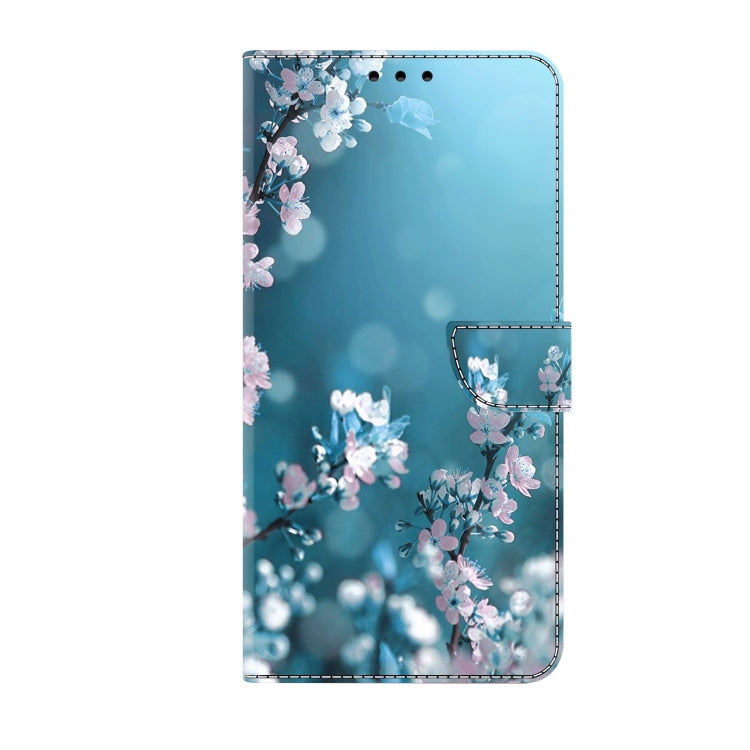 For Xiaomi Redmi Note 11 Global Crystal 3D Shockproof Protective Leather Phone Case(Plum Flower) - Xiaomi Cases by buy2fix | Online Shopping UK | buy2fix