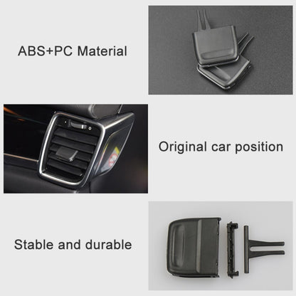 For Porsche Panamera Left Driving Car Air Conditioning Air Outlet Paddle, Type:Middle - Air Conditioning System by buy2fix | Online Shopping UK | buy2fix