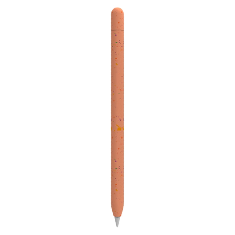 For Apple Pencil 1 LOVE MEI Luminous Silicone Protective Pen Case(Orange) - Pencil Accessories by LOVE MEI | Online Shopping UK | buy2fix