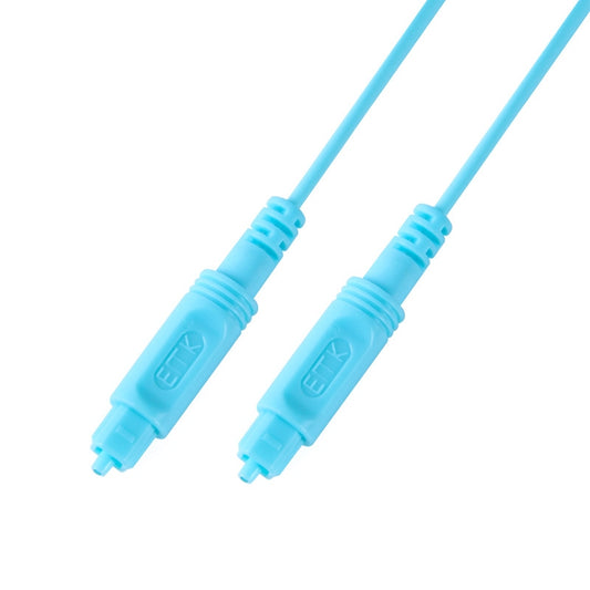 20m EMK OD2.2mm Digital Audio Optical Fiber Cable Plastic Speaker Balance Cable(Sky Blue) - Audio Optical Cables by EMK | Online Shopping UK | buy2fix