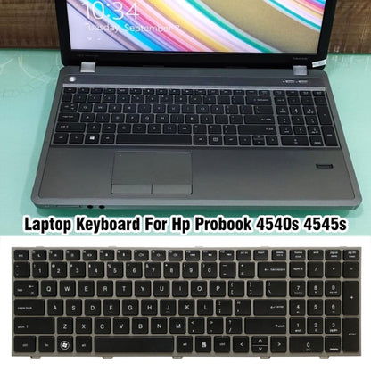 For HP Probook 4540s / 4545s US Version Laptop Keyboard - HP Spare Parts by buy2fix | Online Shopping UK | buy2fix