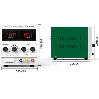 BEST 1502DD 15V / 2A Digital Display DC Regulated Power Supply, 110V US Plug - Power Supply by BEST | Online Shopping UK | buy2fix