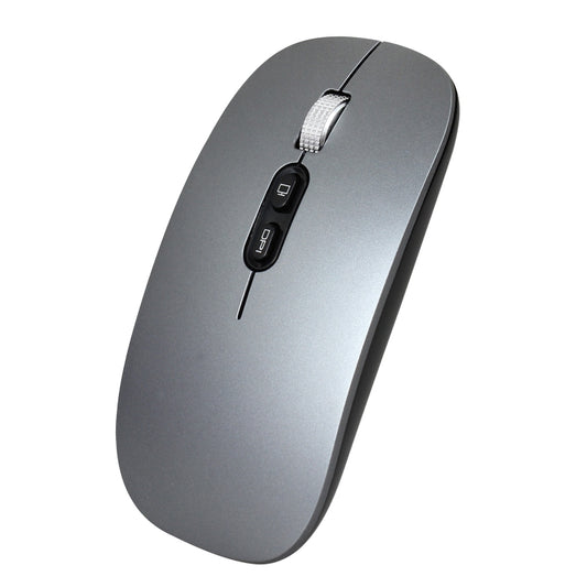 HXSJ M103 1600DPI 2.4GHz Wireless Rechargeable Mouse(Grey) - Wireless Mice by HXSJ | Online Shopping UK | buy2fix