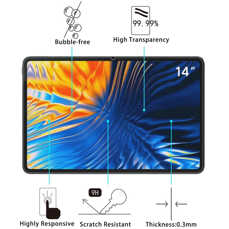 For Xiaomi Pad 6 Max 25pcs 9H 0.3mm Explosion-proof Tempered Glass Film - Others by buy2fix | Online Shopping UK | buy2fix