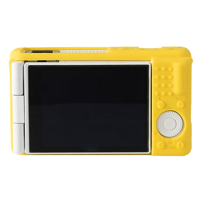 For Sony ZV-1F / ZV1 M2 Soft Silicone Protective Case(Yellow) - Protective Case by buy2fix | Online Shopping UK | buy2fix