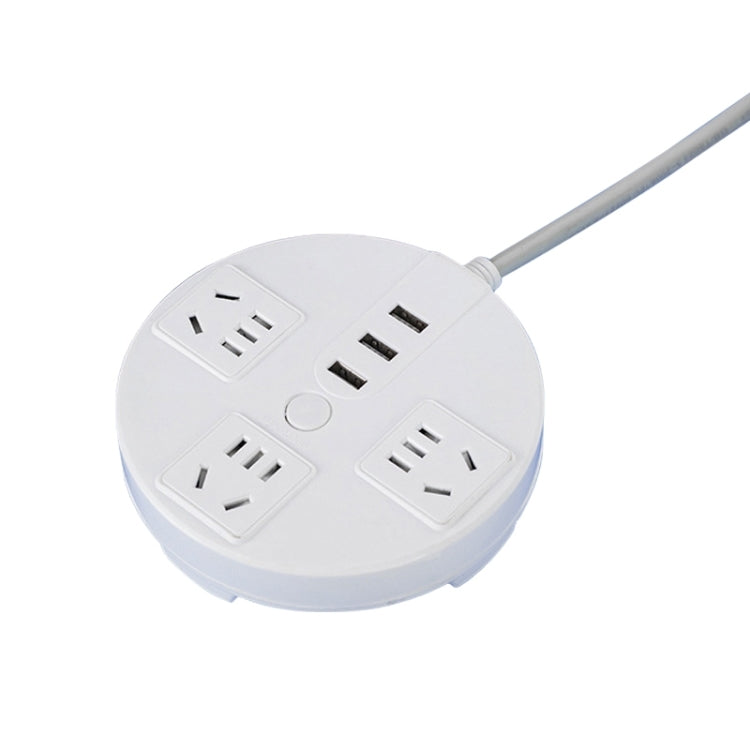 Desktop Multi-functional Socket with Cable and USB Interface 1.8m - Extension Socket by buy2fix | Online Shopping UK | buy2fix