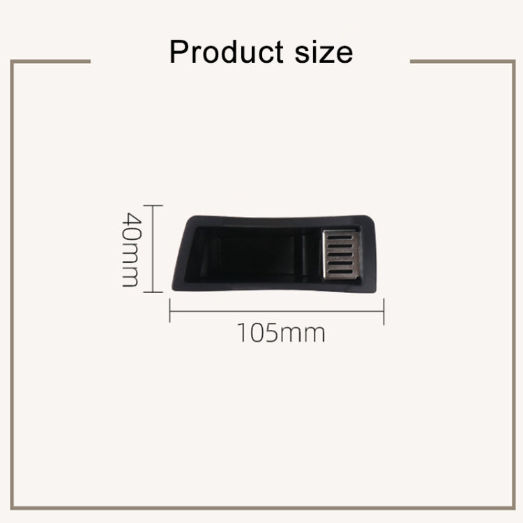 For BMW 7 Series G12 Car Rear Door Ashtray Cover Ashtray Assembly, Style:Ashtray Liner(Left Side) - Ashtrays by buy2fix | Online Shopping UK | buy2fix