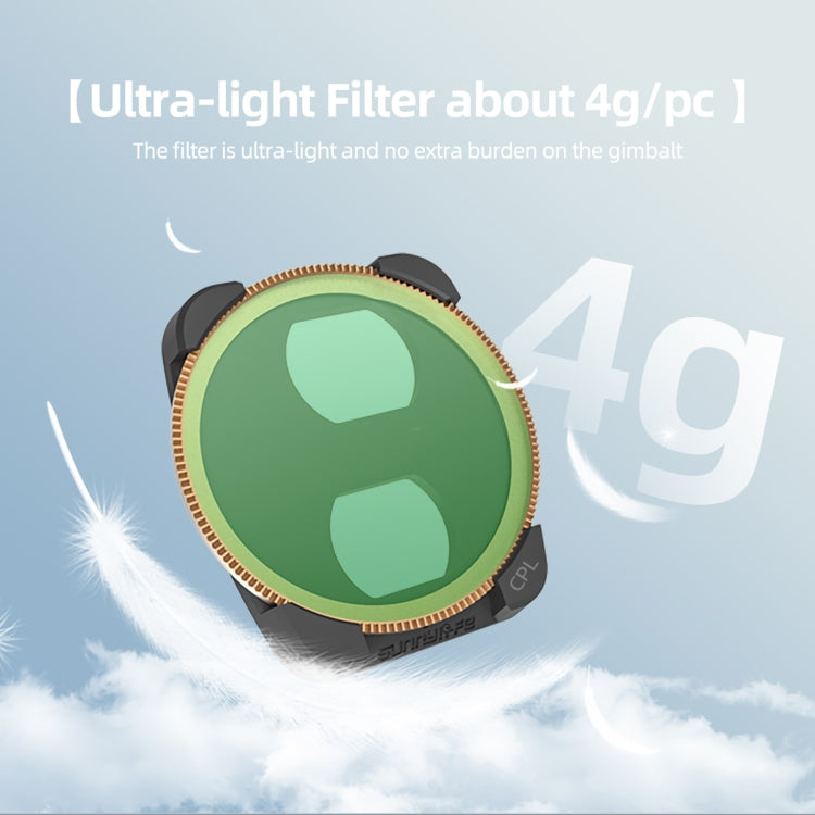 For DJI Air 3 Sunnylife Camera Lens Filter, Filter:ND16/PL - Mavic Lens Filter by Sunnylife | Online Shopping UK | buy2fix