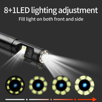 P120 Rotatable 8mm Dual Lenses Industrial Endoscope with Screen, 9mm Tail Pipe Diameter, Spec:10m Tube -  by buy2fix | Online Shopping UK | buy2fix
