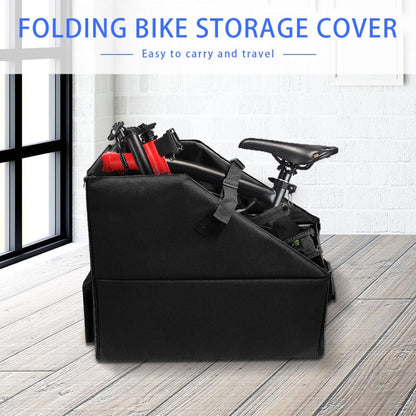 Oxford Cloth Car Trunk Folding Bicycle Storage Box without Dust Cover(Black) - Stowing Tidying by buy2fix | Online Shopping UK | buy2fix